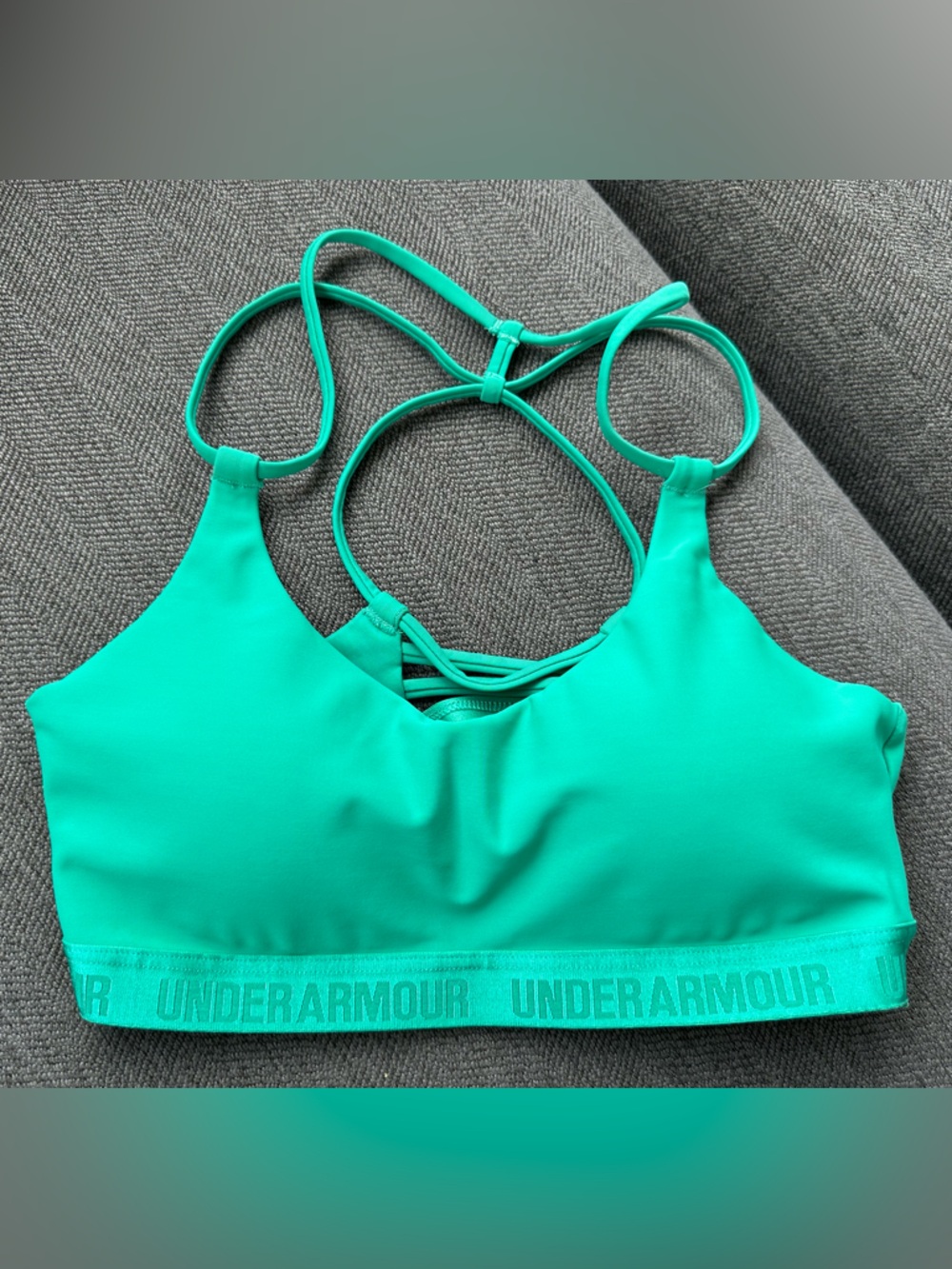 Under Armour Teal Strappy Sports Bra